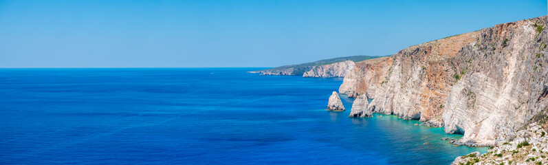 West coast of Zakynthos island, Greece, in summer © naturenow