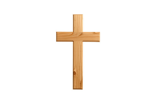 Tall wooden religious cross