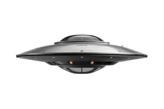 Futuristic Flying Saucer Spacecraft