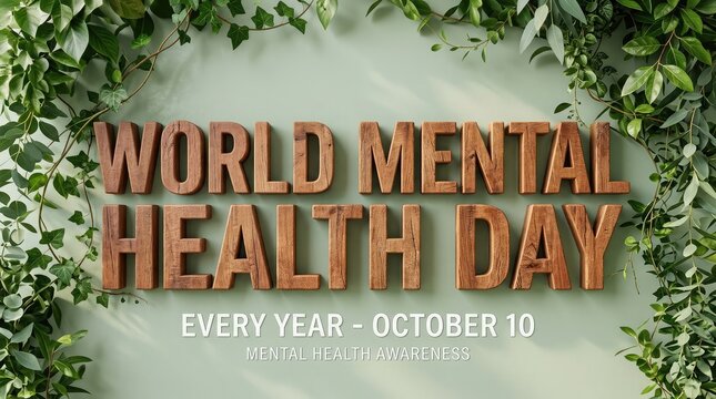 Recognizing world mental health day with a focus on increasing understanding decreasing discrimination and building inclusive networks for overall wellness and improved mental health