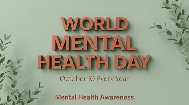Raising awareness for world mental health day promoting well being reducing stigma and fostering supportive communities for a healthier future for all individuals