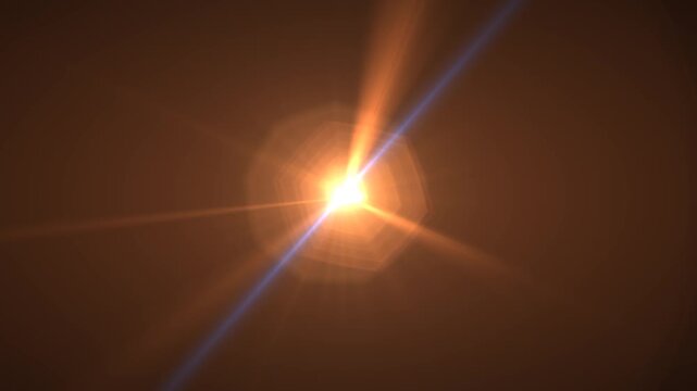 sun optical light animation video ,optical lens flares light ,
