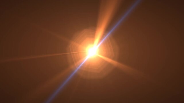 sun optical light animation video ,optical lens flares light ,