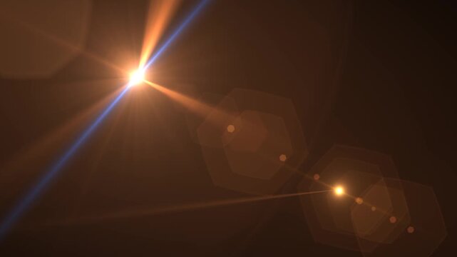 sun optical light animation video ,optical lens flares light ,