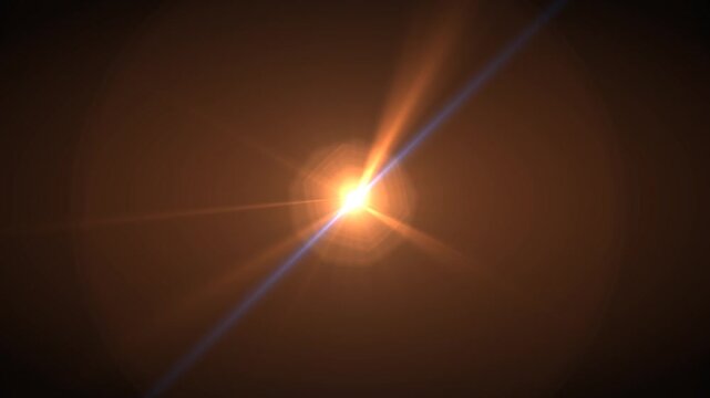 sun optical light animation video ,optical lens flares light ,