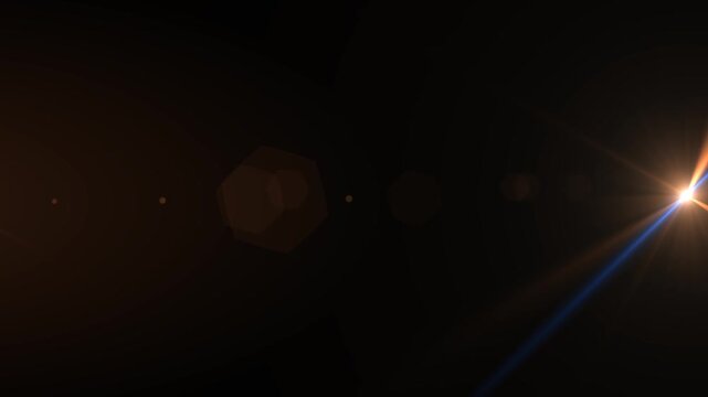 sun optical light animation video ,optical lens flares light ,