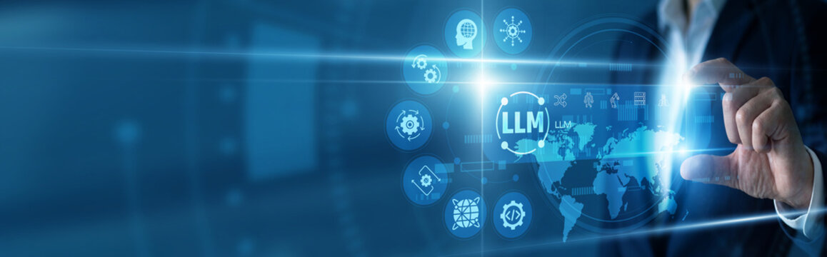 AI specialist fine-tunes a complex LLM model on servers, optimizing natural language processing capabilities to generate accurate, coherent, and highly relevant responses for user inquiries.