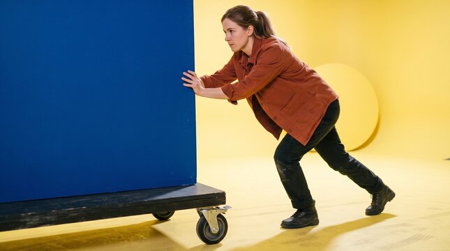 Employee advances a panel for workforce momentum