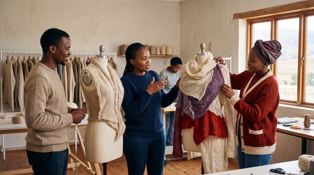 Basotho designers plan a mohair winter collection