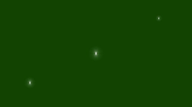 Twinkle stars line glitter sparkles, magic glitter sparkle trail, 4k white twinkling stars line, fast glittering star lines, star sparkle vector doodles, glowing light effect on green screen.