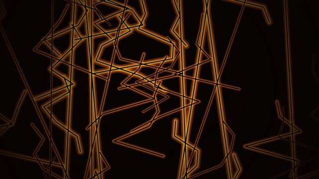 Dark surface cracks revealing glowing bright orange molten lava and magma flowing slowly and organically. Intense, powerful, and artistic aesthetic, ideal for special effects visualization or action v