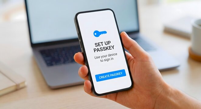 How Passkeys Work Infographic Signing In Without Passwords