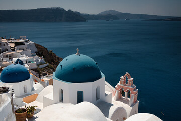Famous village Oia on the greek island Santorini. Greece © Joao Lucas