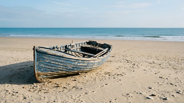 boat on the beach