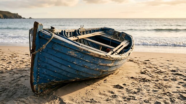 boat on the beach