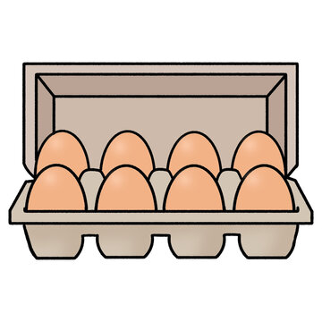 eggs in a box