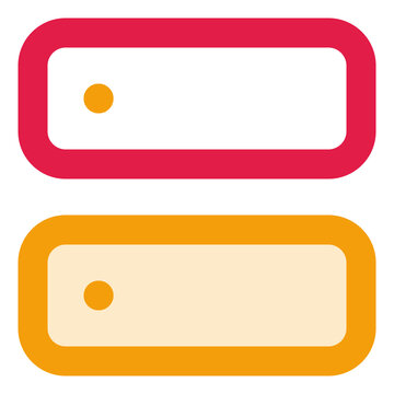 Server Neo-Duotone Vector Icon for App and Web UI Design