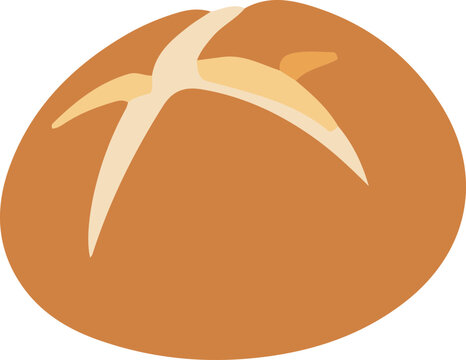 Traditional French brioche bread 