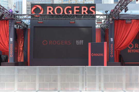 Rogers Red Carpet activation at David Pecaut Square during TIFF, Toronto International Film Festival 2026