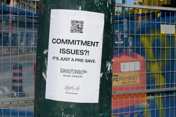 Obraz premium street poster in Toronto (