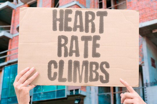 "Heart rate climbs" Kissing raises your pulse. HEART. RATE. PULSE. FAST.