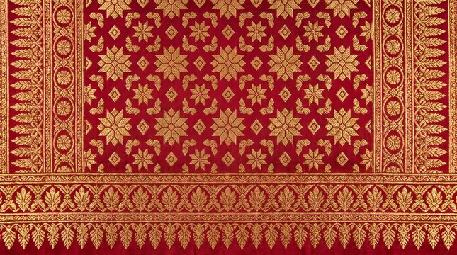  The traditional Palembang songket patterns