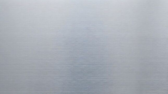Brushed Aluminum Metallic Background with Subtle Horizontal Lines and Elegant Silver Texture