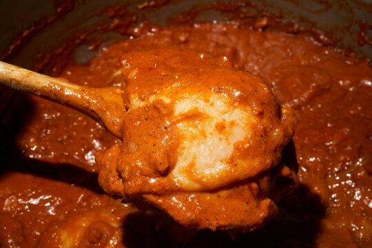 African Chicken in Peanut Sauce