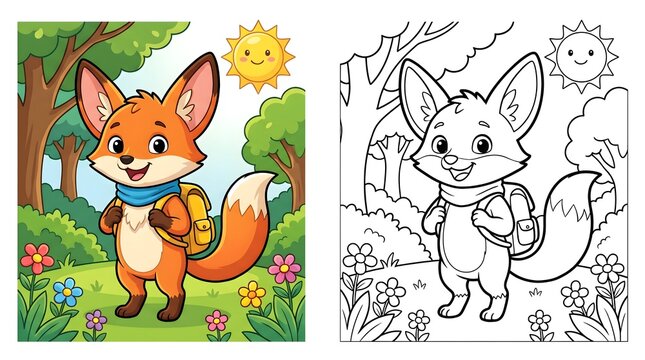 animal coloring book