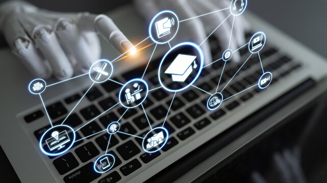 Artificial intelligence supports online education, enabling personalized learning, interactive study tools, and global access to e-learning resources. Entice