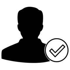 user icon vector illustration © Anggraeni_R16