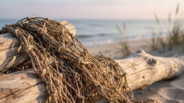 Indigenous Fishing Net Handmade Fiber