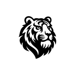 Fototapeta premium lion head vector