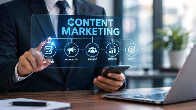 Leveraging content marketing strategies for business growth a comprehensive approach to engaging audiences and driving measurable results in today's digital landscape