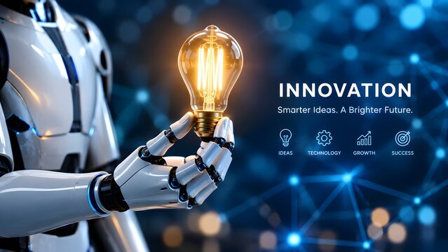 The convergence of artificial intelligence and human ingenuity sparks groundbreaking innovation illuminating the path towards a technologically advanced future for all