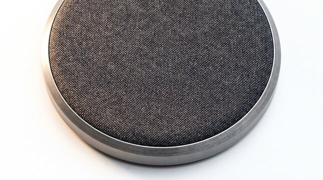 Modern Wireless Charging Pad Mockup Isolated on White Background