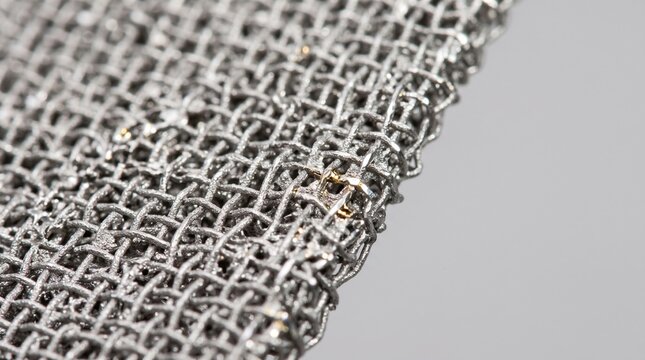 Porous titanium mesh plate for water electrolysis in green hydrogen production