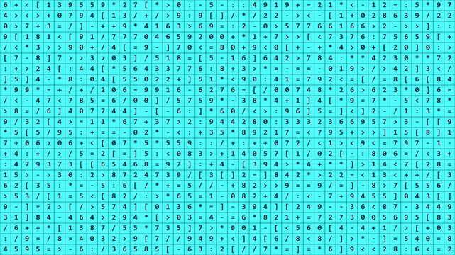 Blue mathematical equations formulas video background with numbers animation