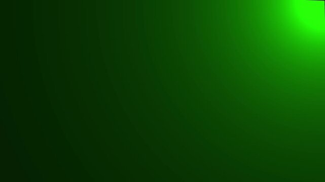 Emergency red light animation on black background, looping emergency light. Police car, fire truck, ambulance flashing green -light glows.Motion graphics of concept
