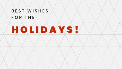 Holiday greetings Christmas season background © Rawpixel.com