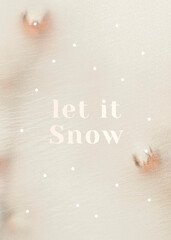 Christmas season's greetings festive card © Rawpixel.com