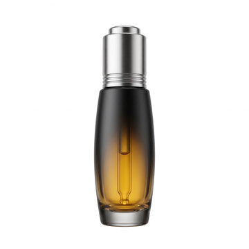 Amber liquid face serum bottle with glass dropper beauty product skincare bottle cosmetic bottle skin treatment beauty packaging anti aging transparent bottle essential as transparent object