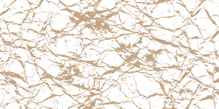 Distressed white and beige grunge texture with tangled thread web scribble lines. Vector illustration for banner and poster design.