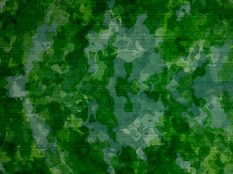 Dark green camouflage pattern abstract background