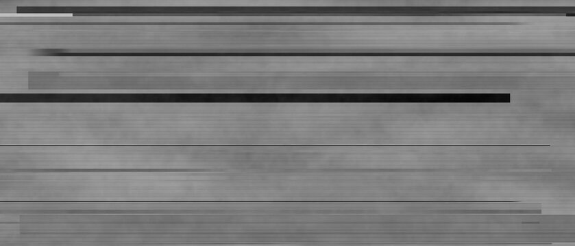 Abstract gray background with horizontal lines and digital noise texture effects