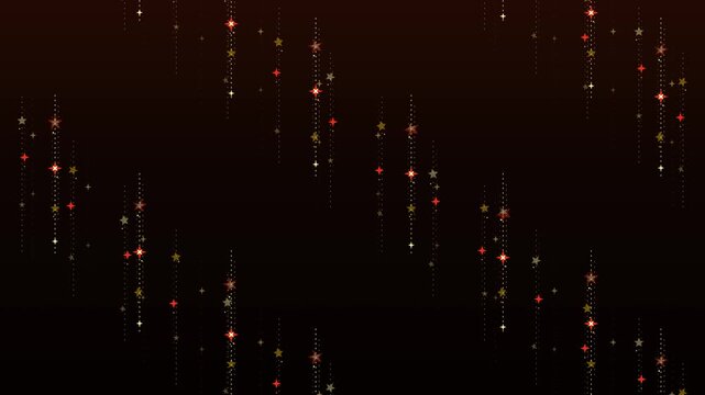 Twinkling Starfield Cosmic Space Animation Video Footage
