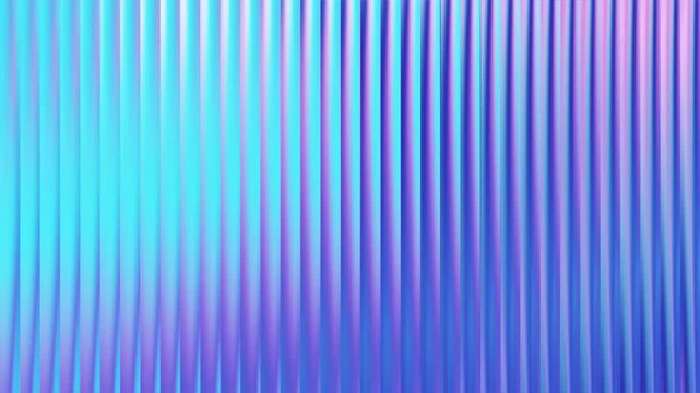 Vertical gradient stripes in blue, purple, and pink hues lines