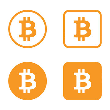Cryptocurrency logos
