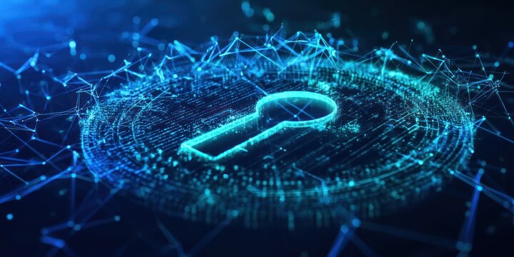 Digital keyhole secured by network connections and data streams