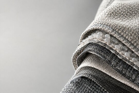 Self Healing Technical Textile Macro Background